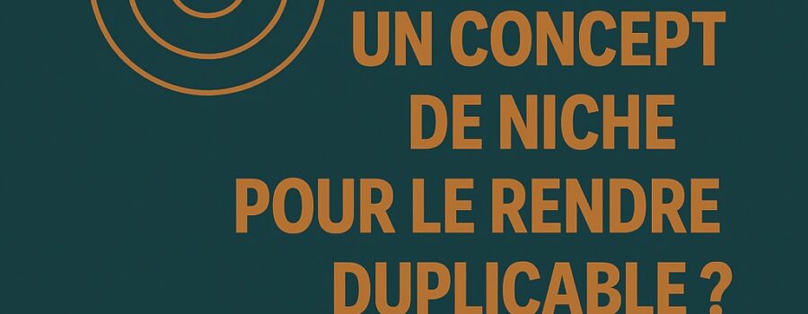concept de niche