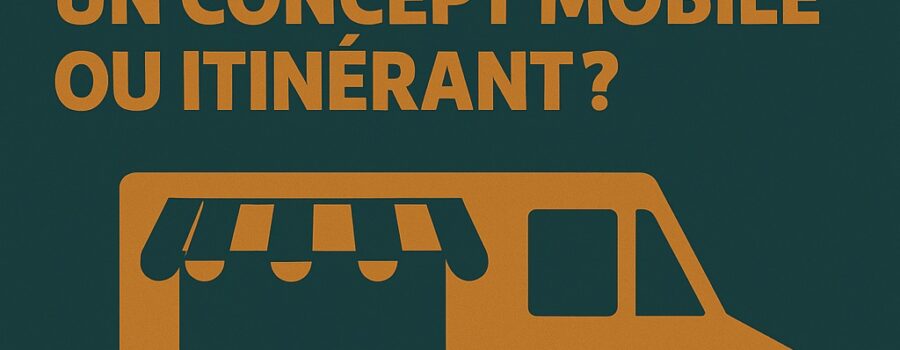 concept mobile ou itinérant duplicable