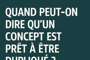 duplicabilité concept