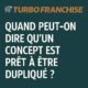 ✅ Quand peut-on dire qu’un concept est prêt à être dupliqué ?