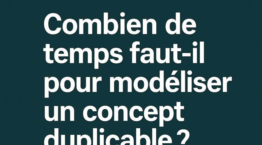 durée modélisation franchise