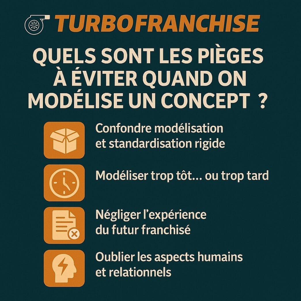 erreurs modélisation franchise