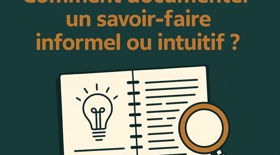 formalisation savoir-faire