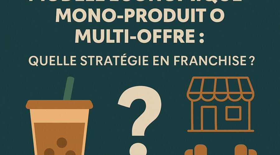 modèle mono-produit franchise