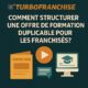 Comment structurer une offre de formation duplicable pour les franchisés ?