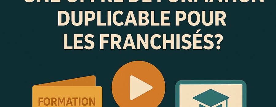 programme formation franchisés